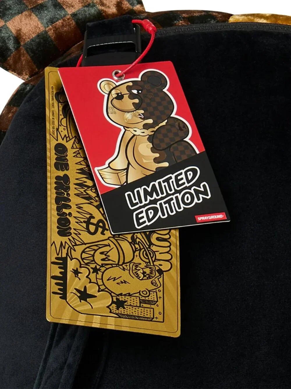 GOLDEN DYNASTY MONEYBEAR BACKPACK SPRAYGROUND